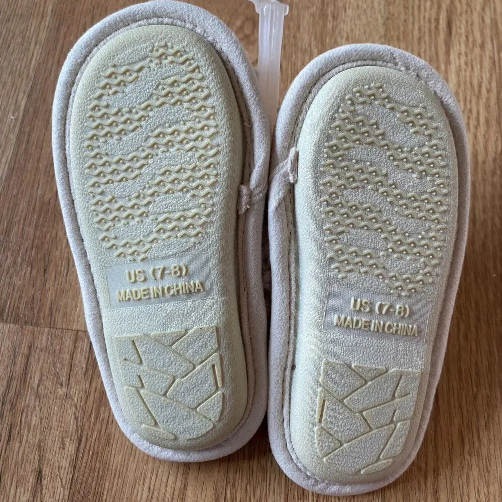 Wondershop Kid's Bear Plaid Slippers
